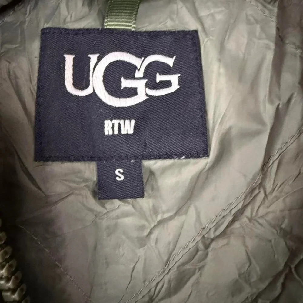 Women's UGG Iggy Faux‎ Fur Hooded Half-Zip Pullover, women Size s